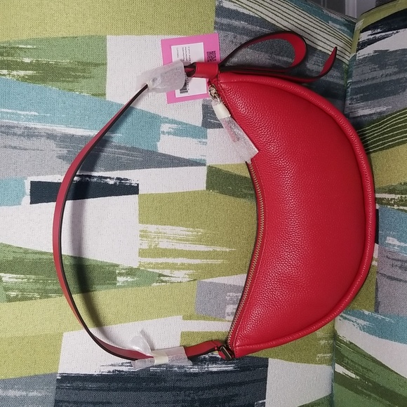 Kate Spade Smile Shoulder Bag In Red - Picture 2 of 8